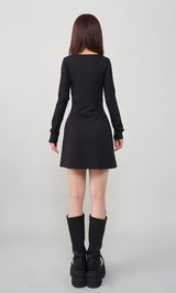 シルエットカットミニワンピース – Darich (ダーリッチ)