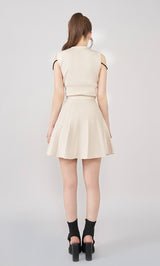 ウエストオープンストリングニットミニワンピース – Darich (ダーリッチ)