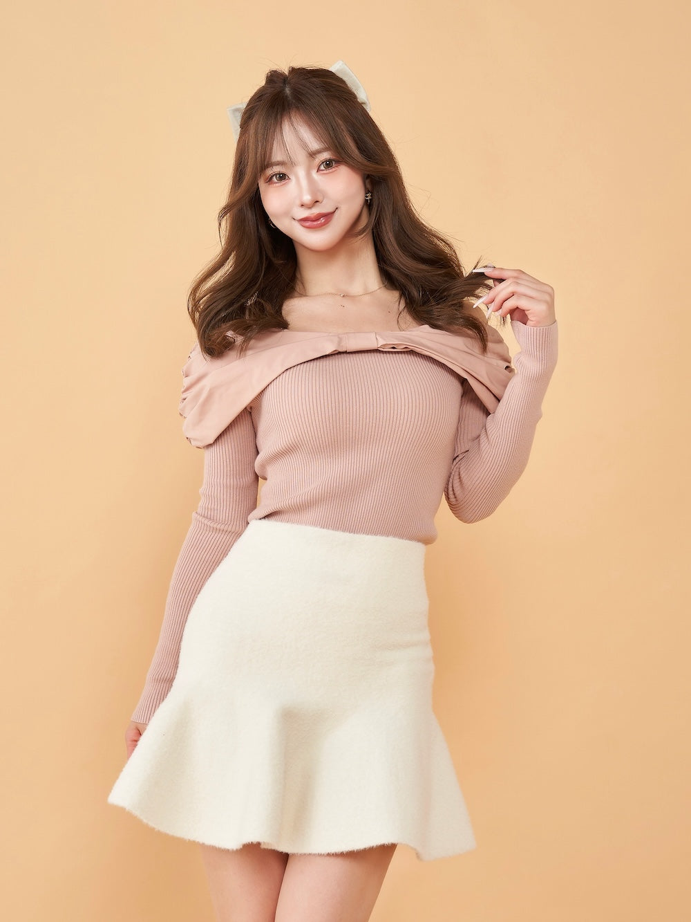 ドッキングファーツイードミニスカート – Darich (ダーリッチ)