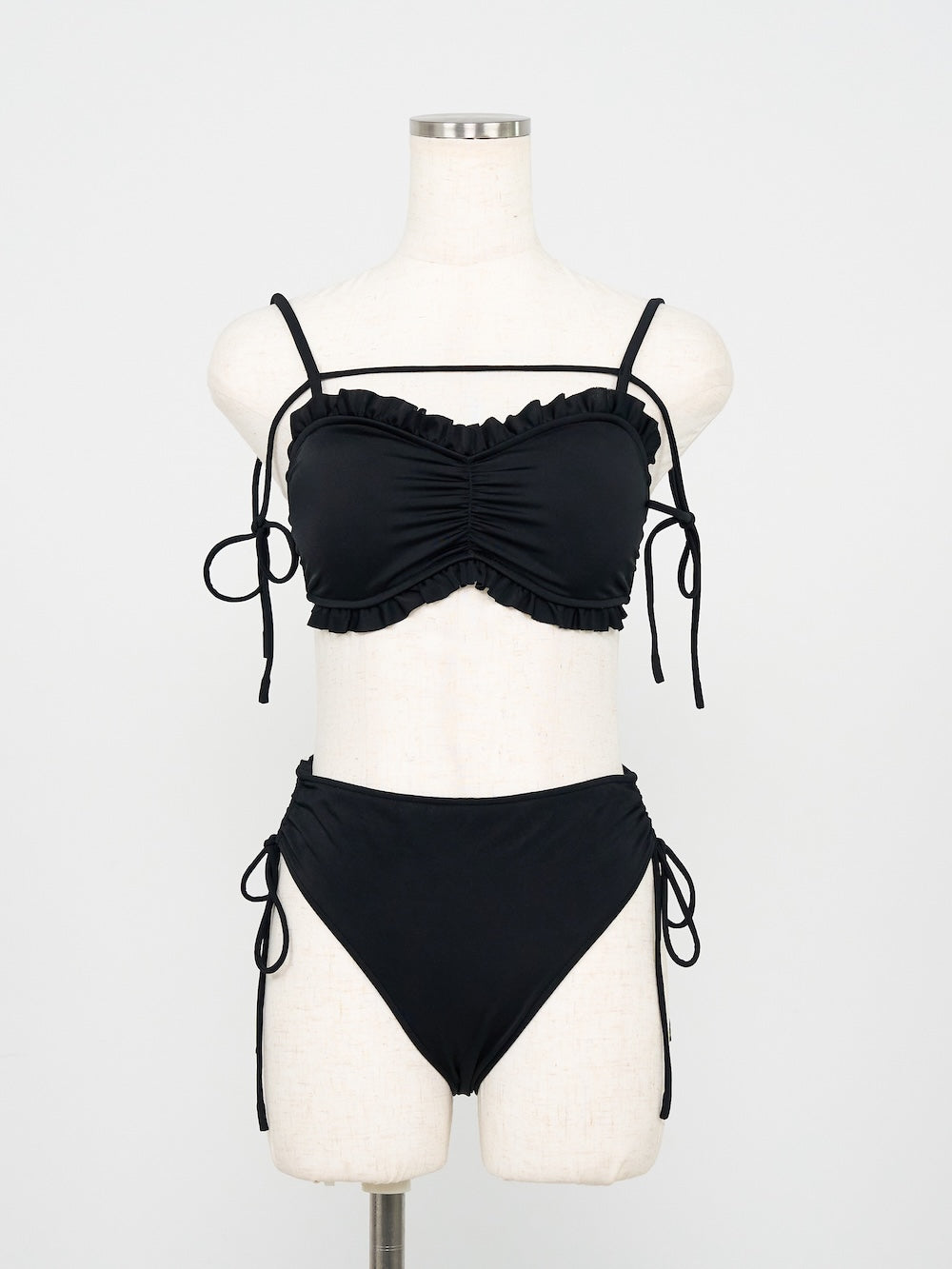 DDクリアバニティ付き】 ショルダーリボンフリルビキニ – Darich