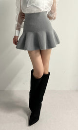 ハイウエストニットミニスカート – Darich (ダーリッチ)