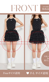 ボリュームレースフレアミニスカート – Darich (ダーリッチ)