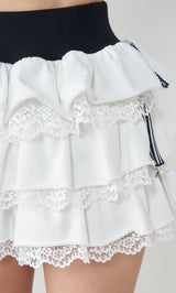 スポーティラインフリルミニスカート – Darich (ダーリッチ)