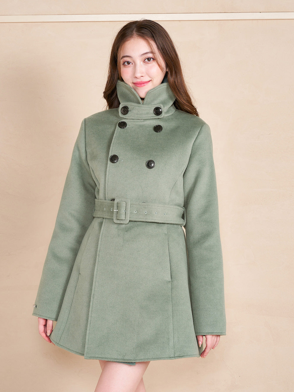 メルトンスタンドカラーコート – Darich (ダーリッチ)