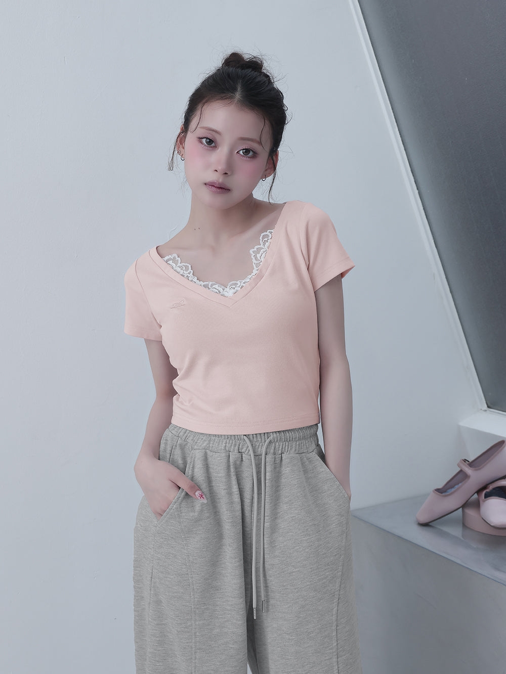 プリーツヘムスウェットミニスカート – Darich (ダーリッチ)