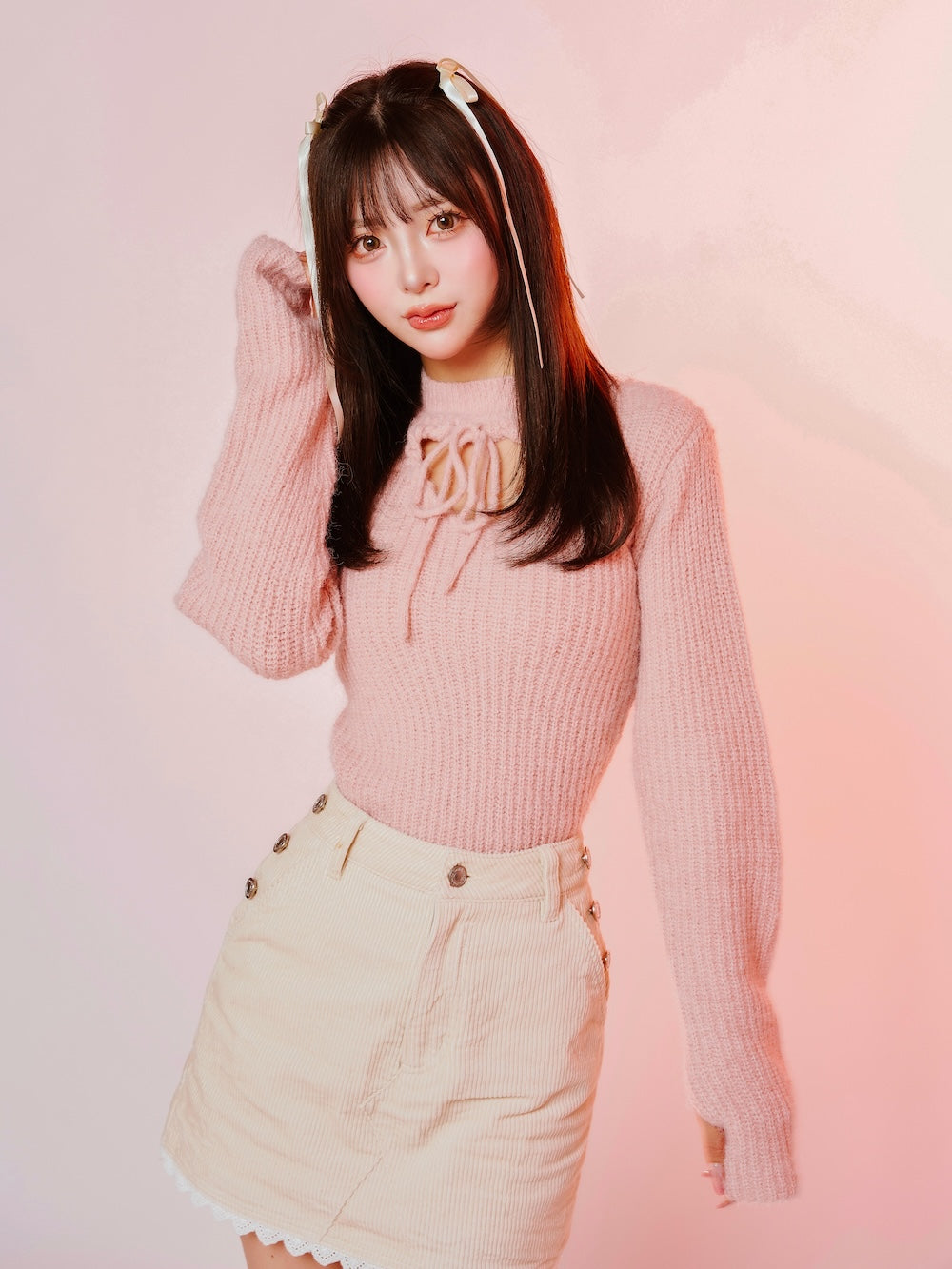 シャーリングフリルミニスカート – Darich (ダーリッチ)