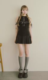 ドッキングレースアップミニワンピース – Darich (ダーリッチ)