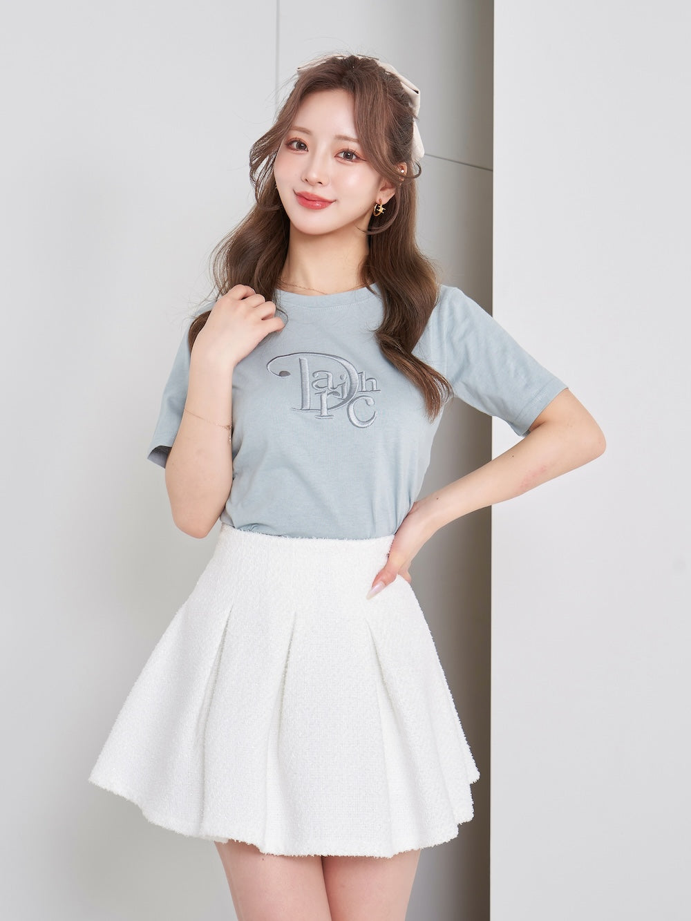 オープンリボンノースリカットトップス – Darich (ダーリッチ)