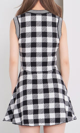 ギンガムチェックフレアミニワンピース – Darich (ダーリッチ)