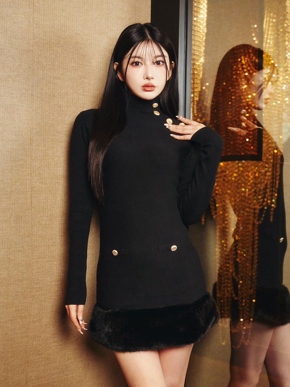 ヘムファーニットミニワンピース – Darich (ダーリッチ)