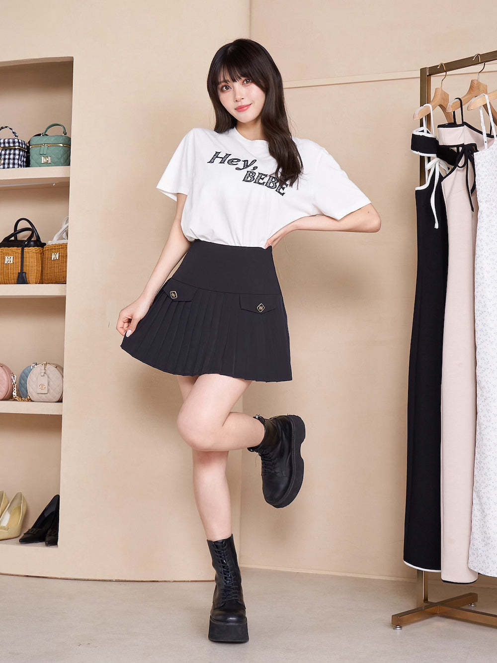 ナロープリーツミニスカート – Darich (ダーリッチ)