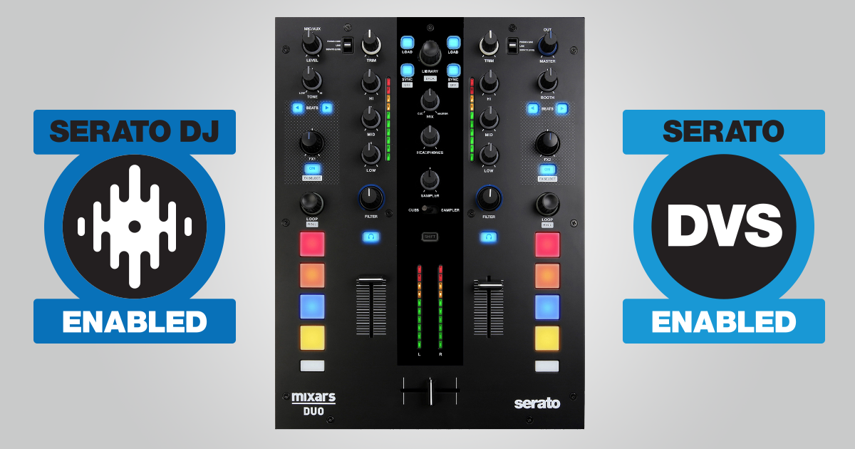 MIXARS Unveils MIXARS Duo Serato DJ & DVS-Enabled Mixer