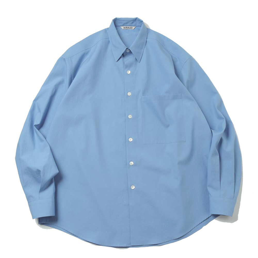 AURALEE WASHED FINX TWILL BIG SHIRT | AURALEE / Shirt (MEN