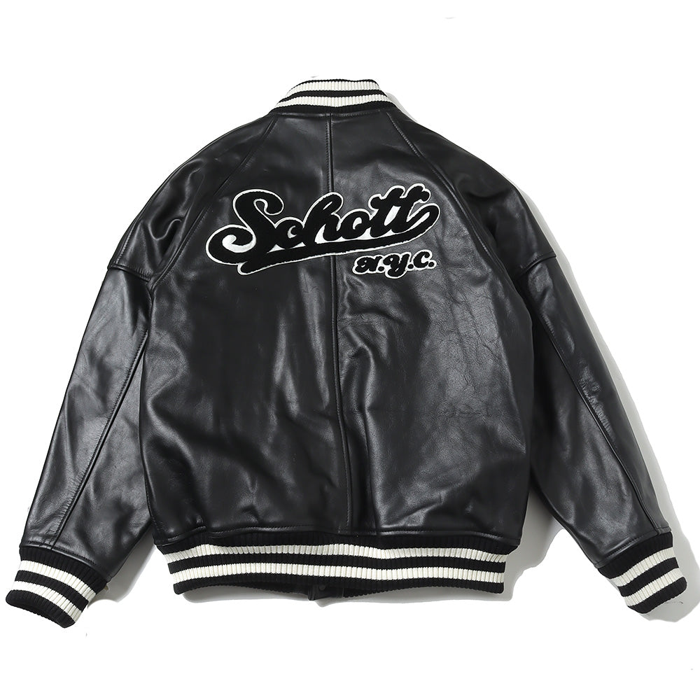 JUNYA WATANABE MAN) レザー SCHOTT Wネーム J901 (WN-J901-100