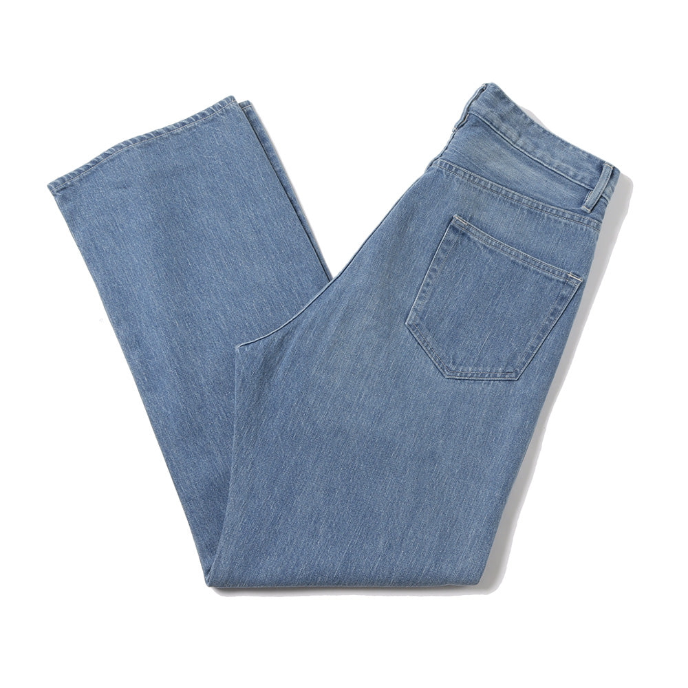 AURALEE (オーラリー)SELVEDGE FADED LIGHT DENIM PANTS A24SP03DE