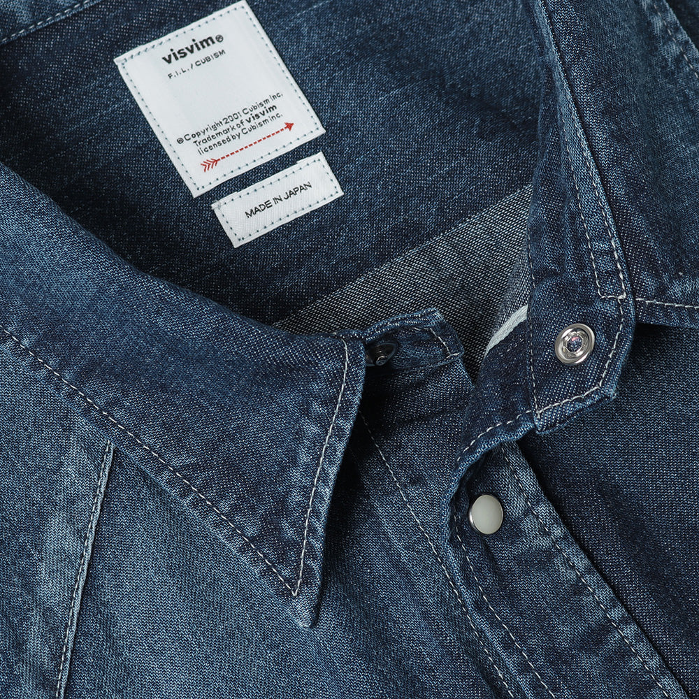 visvim (ビズビム)SOCIAL SCULPTURE SHIRT DMGD (0125105007001