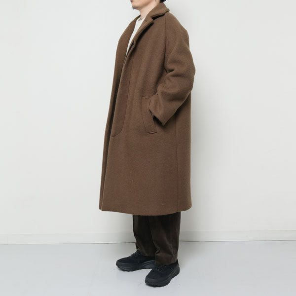MAC COAT ORGANIC SUFFOLK MELTON (A19C-01CO02C) | MARKAWARE