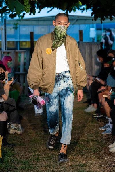 VEGETABLE DYED MA-1 (22SS13BL132) | doublet / ジャケット (MEN