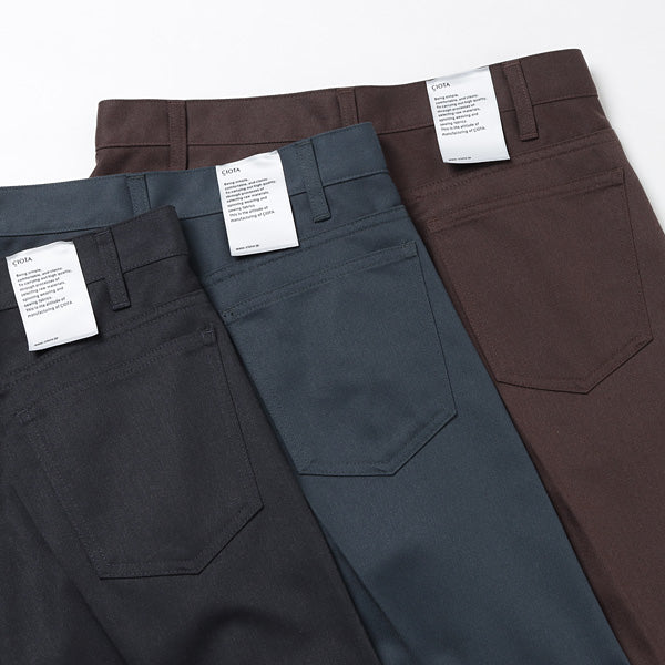 スビンコットンポリエステルツイル 5Pパンツ (PTLM-114M) | CIOTA