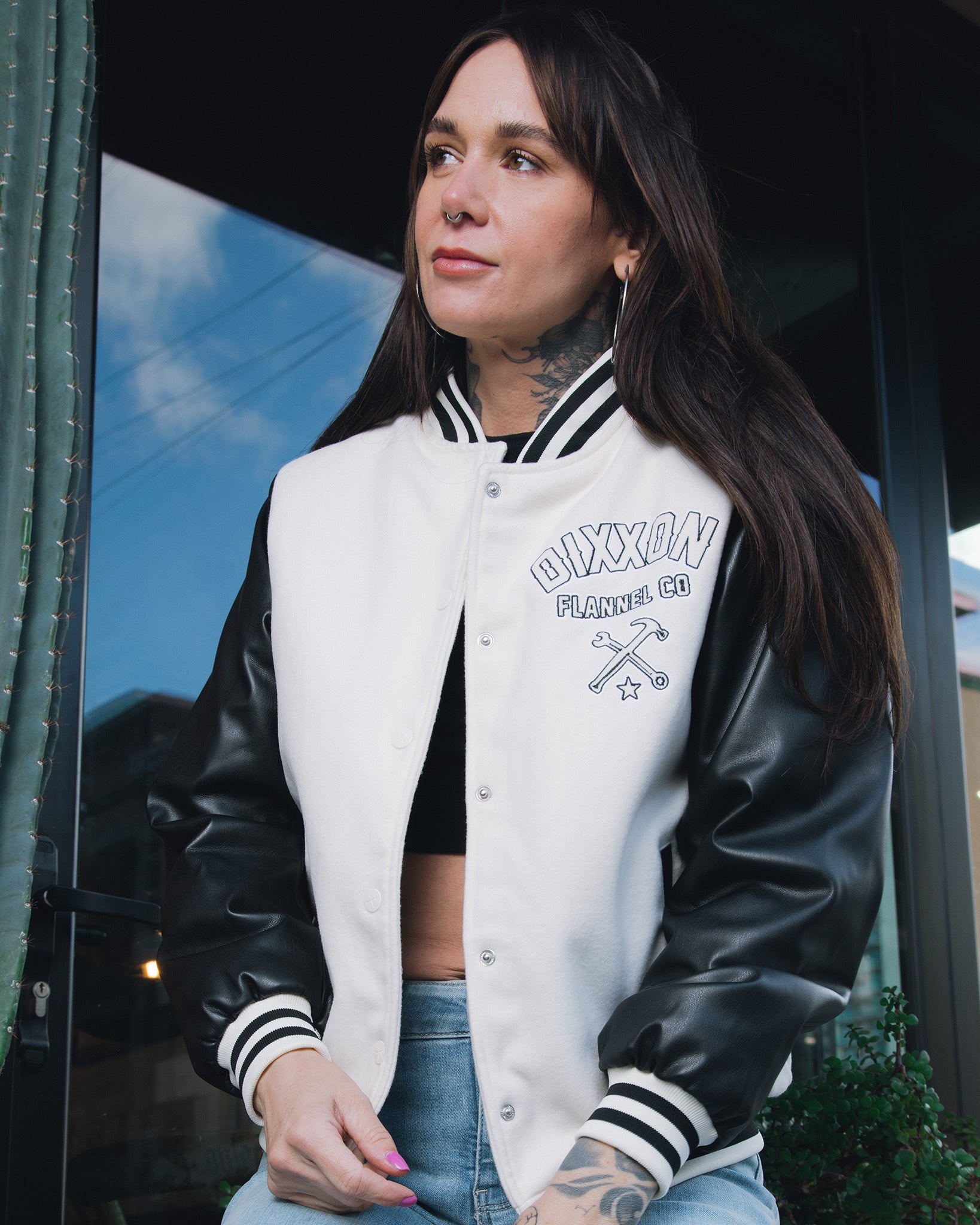 Women's Absolute Defiance Varsity Jacket by Dixxon