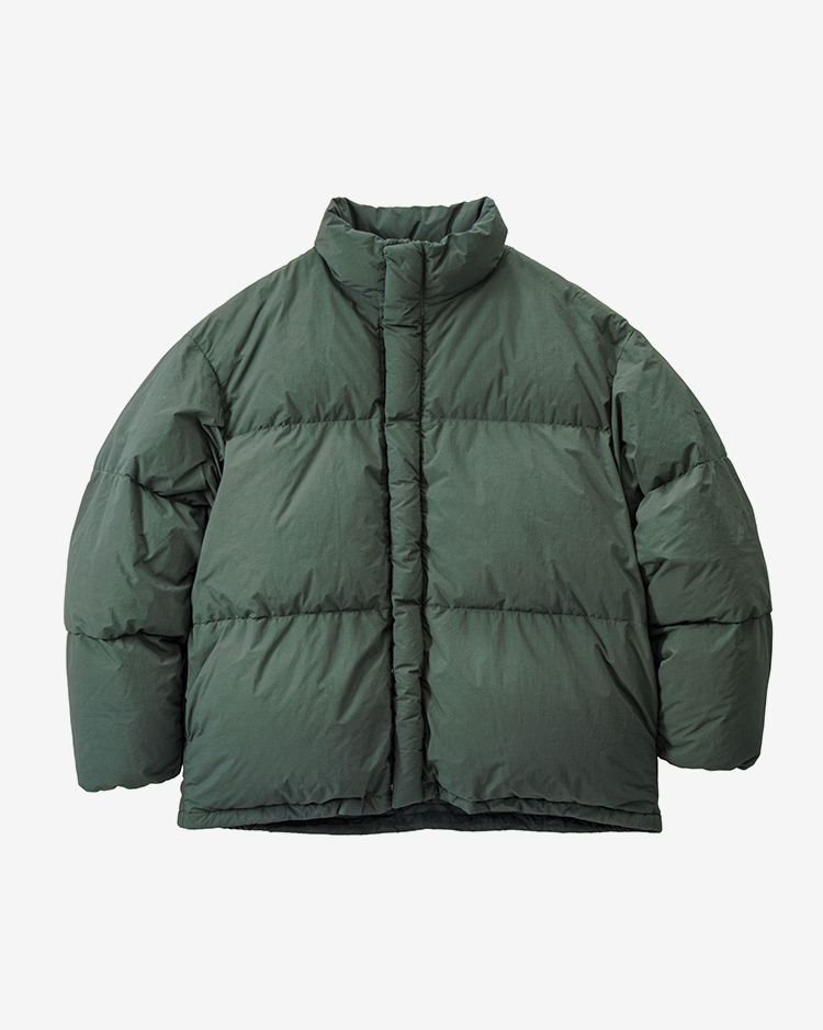 Garment Dyed Down Jacket / GREEN | Graphpaper (MEN)(グラフペーパー