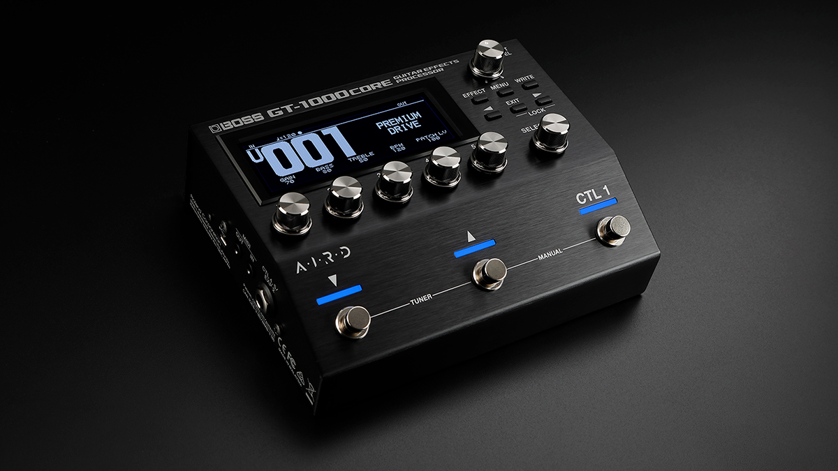 BOSS／GT-1000CORE】最高峰の音質と高い柔軟性を備えたポータブルな