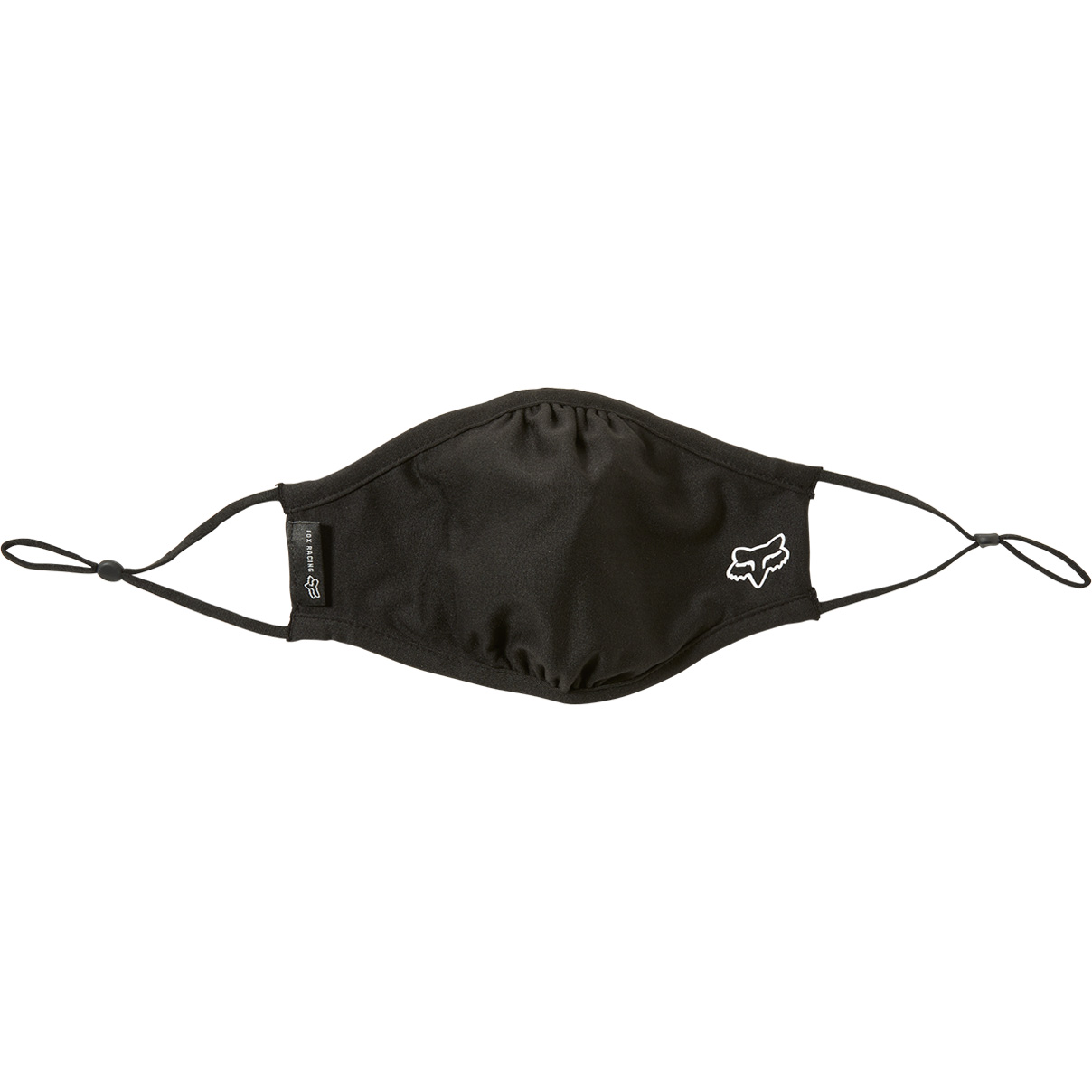 FOX RACING フェイスマスク ソリッド ブラック| Dirtbikeplus (ダート