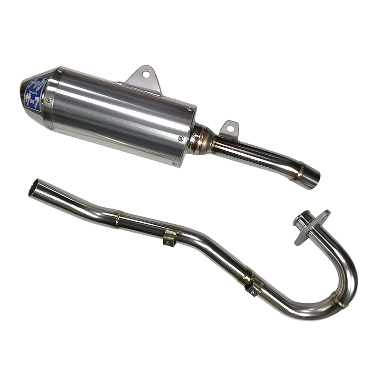 techserfu Super Moto MAX ステンレスフルエキゾースト CRF125F