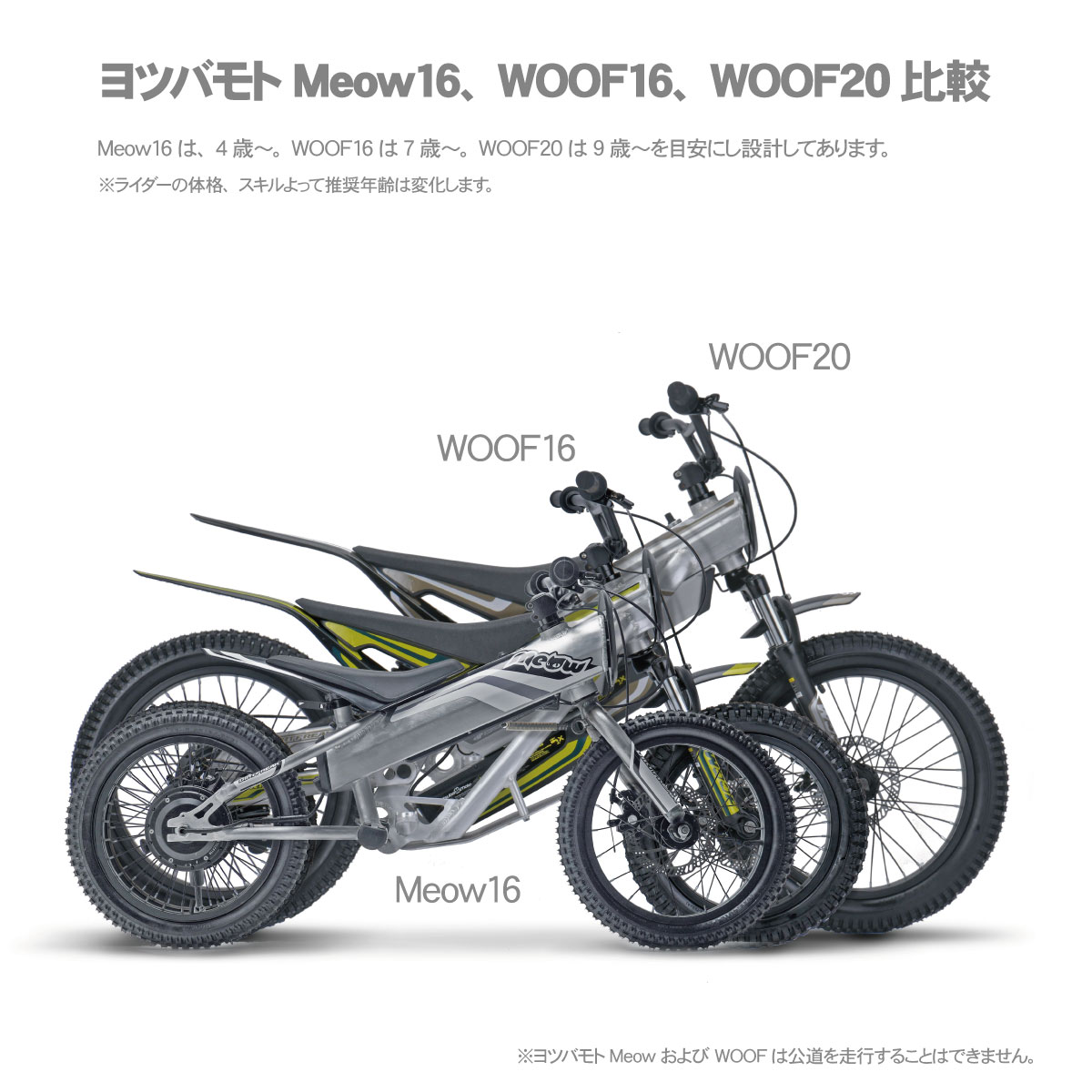 ヨツバモト ヨツバモト ウーフ16| Dirtbikeplus (ダートバイクプラス)