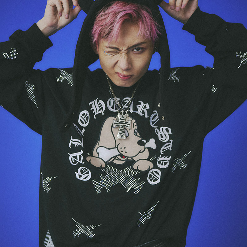 GALFY⁄ガルフィー』ビリビリボーダーロンTEE GALFY ビリビリボーダー