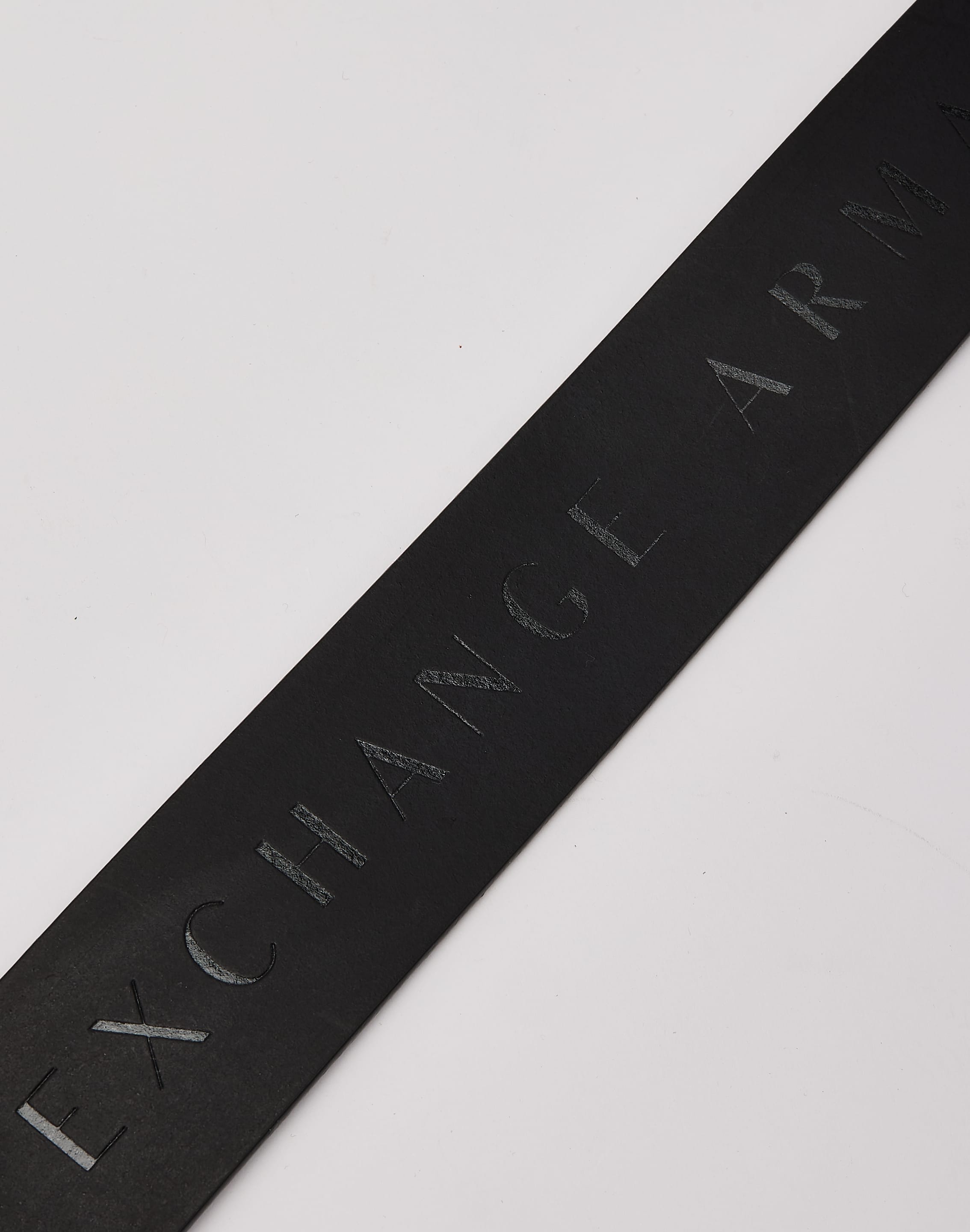 Armani Exchange Embossed Logo Belt – DTLR