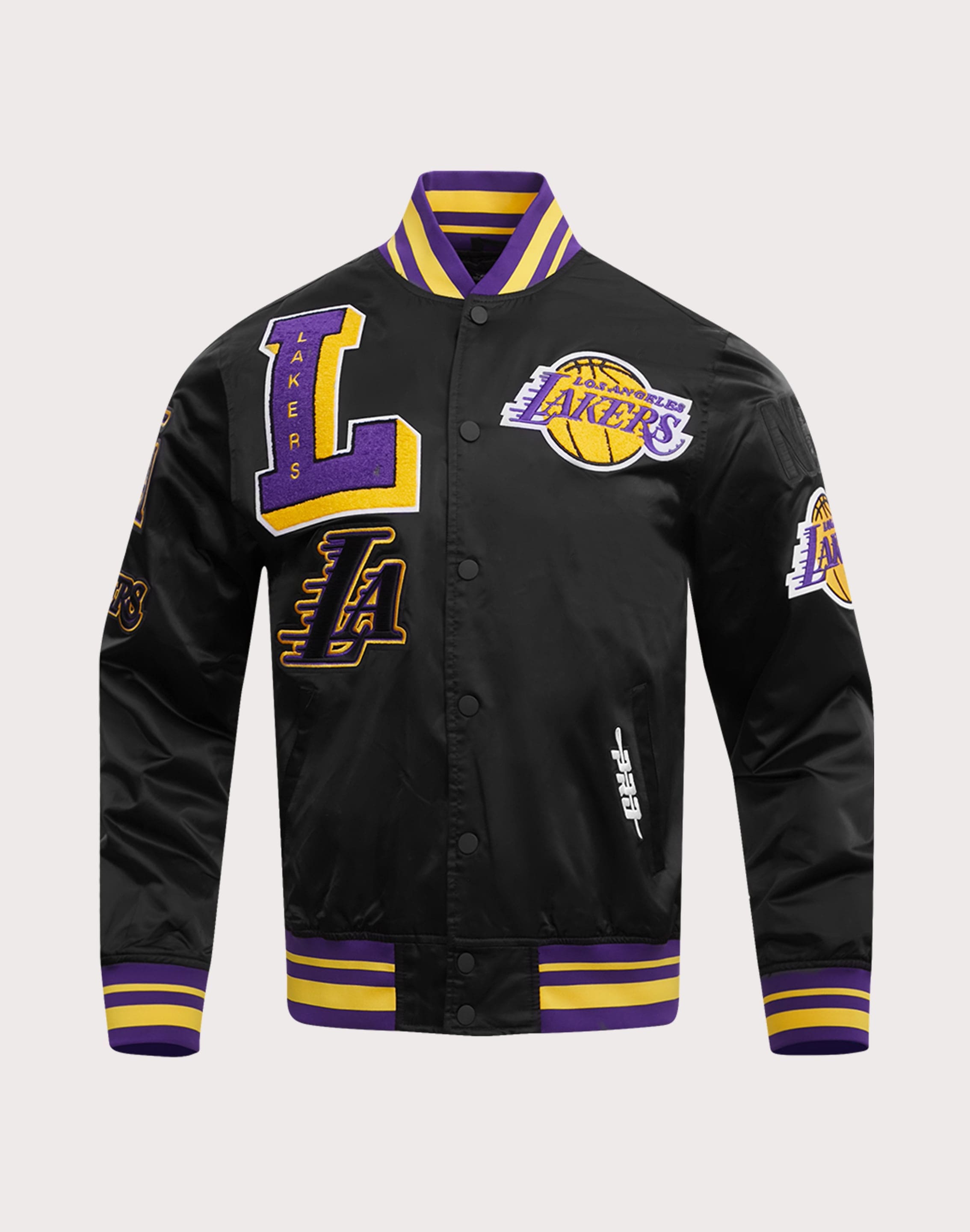 Pro Standard NBA Los Angeles Lakers Mashup Rib Satin Jacket – DTLR