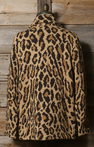 カーディガン [KM114] LAUREN RALPH LAUREN レオパード柄 ショール