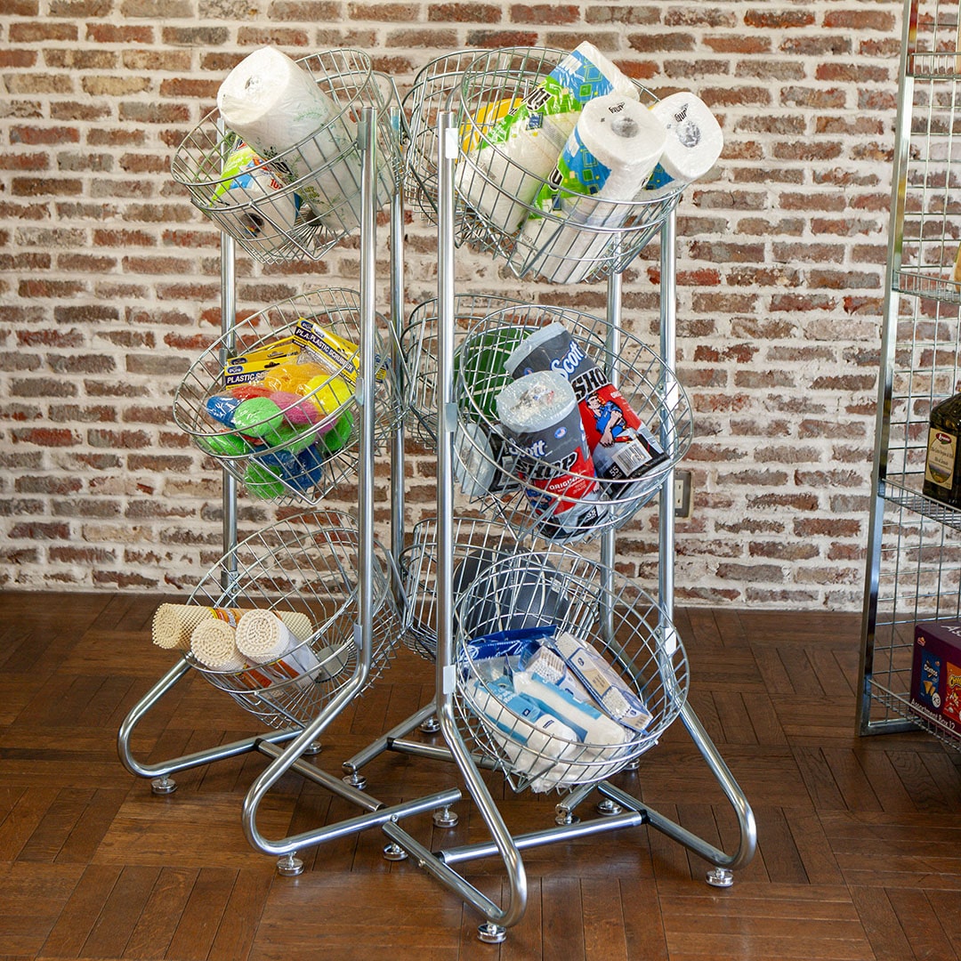 DULTON ONLINE SHOP | WIRE ROUND RACK GALVANIZED(GALVANIZED): 家具