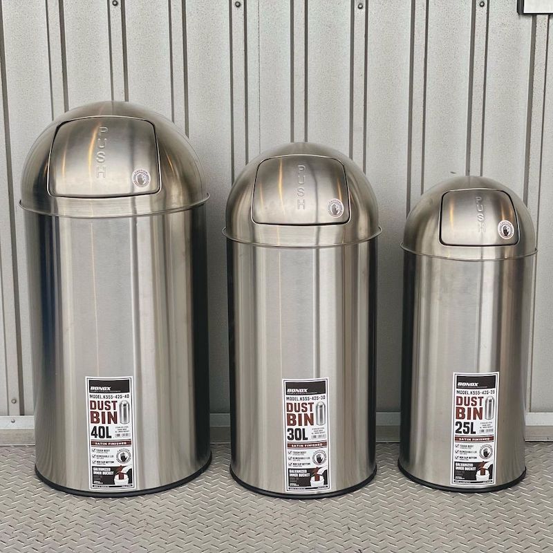 DULTON ONLINE SHOP | DUST BIN SATIN FINISHED 30L(30L): ホーム用品