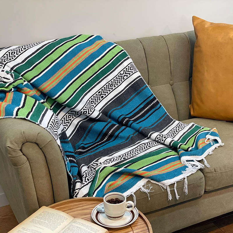 DULTON ONLINE SHOP | MEXICAN THROW BLUE(BLUE): インテリア雑貨