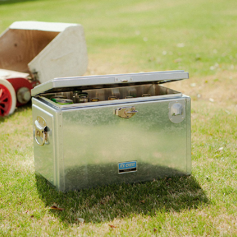 DULTON ONLINE SHOP | ICE CHEST 20L GALVANIZED(GALVANIZED