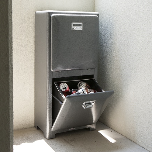 DULTON ONLINE SHOP | TRASH CAN DOUBLE DECKER GRAY(GRAY): ホーム用品