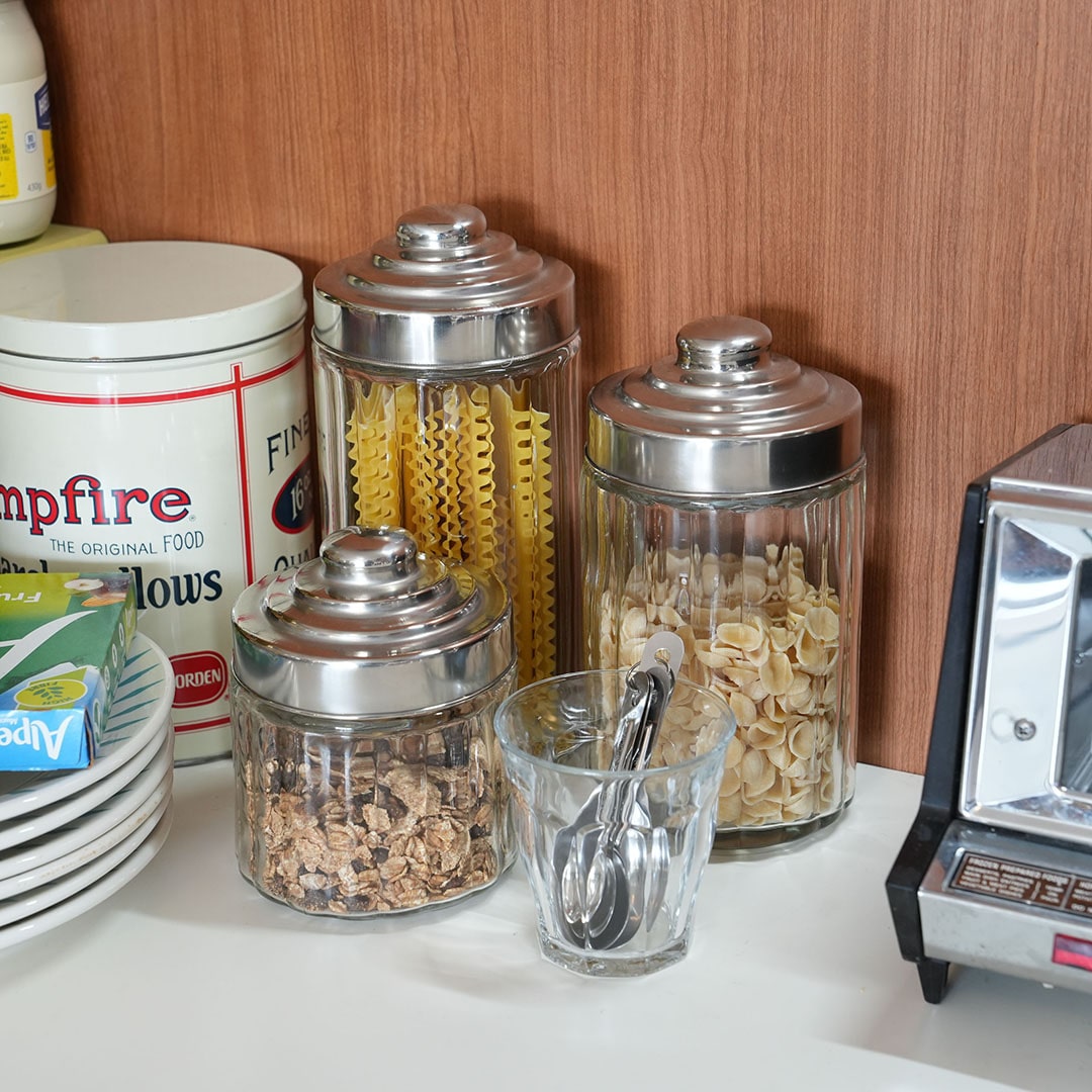 DULTON ONLINE SHOP | GLASS CANISTER SCREW LID M(M): キッチン