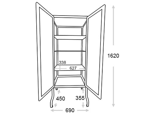 DULTON ONLINE SHOP | DOCTOR CABINET L RAW(L RAW): 家具
