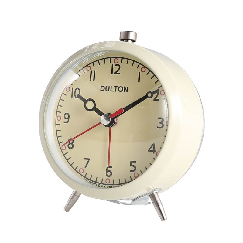 DULTON ONLINE SHOP | ALARM CLOCK IVORY(IVORY): インテリア雑貨