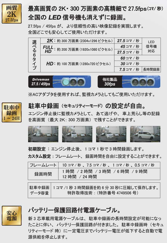 ドライブレコーダー GP-1（ジーピーワン）