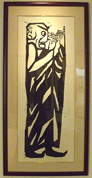 棟方志功さん作品「釈迦十大弟子二菩薩」 - 津山瓦版