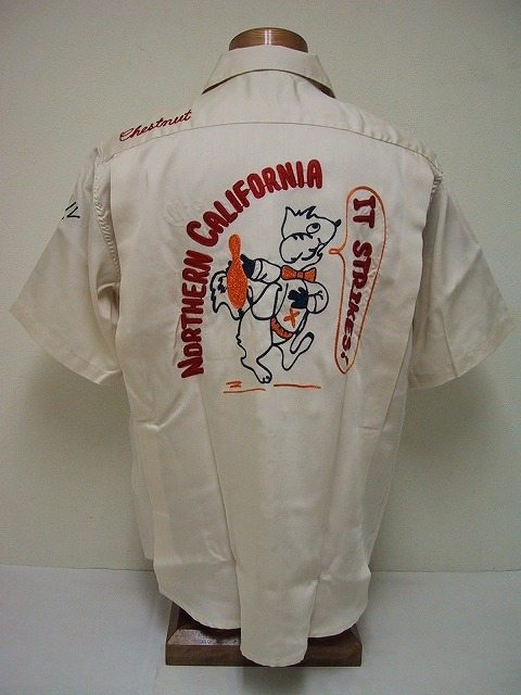 King Louie[キングルイ] ボウリングシャツ IT STRIKES (OFF WHITE