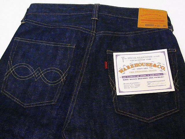 WAREHOUSE[ウエアハウス] ジーンズ 1001SXX ジーパン (インディゴ/NON
