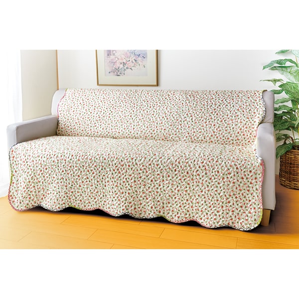 中掛けリバーシブルソファーカバー(2人掛け用): 家具・インテリア／は