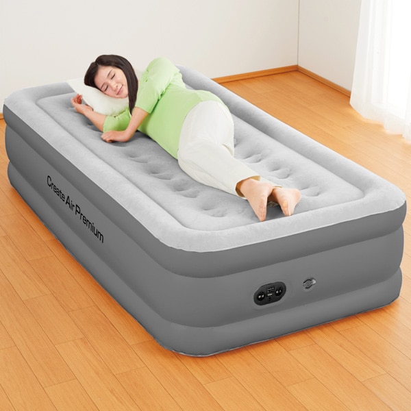 エアーベッド「クリエイトエア プレミアム」(シングル): 寝具／は