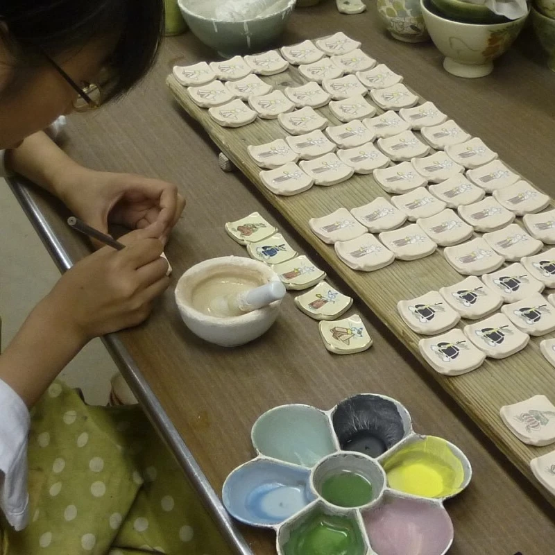 京焼 箸置 高山寺画クリスマス 六個組 - お買い物｜日本最大級の箸の