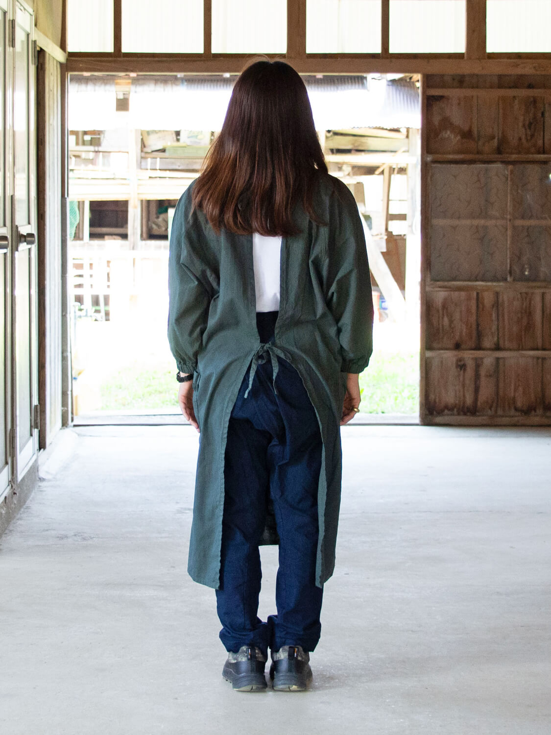 割烹着(KAPPOGI)手ぬぐい付き