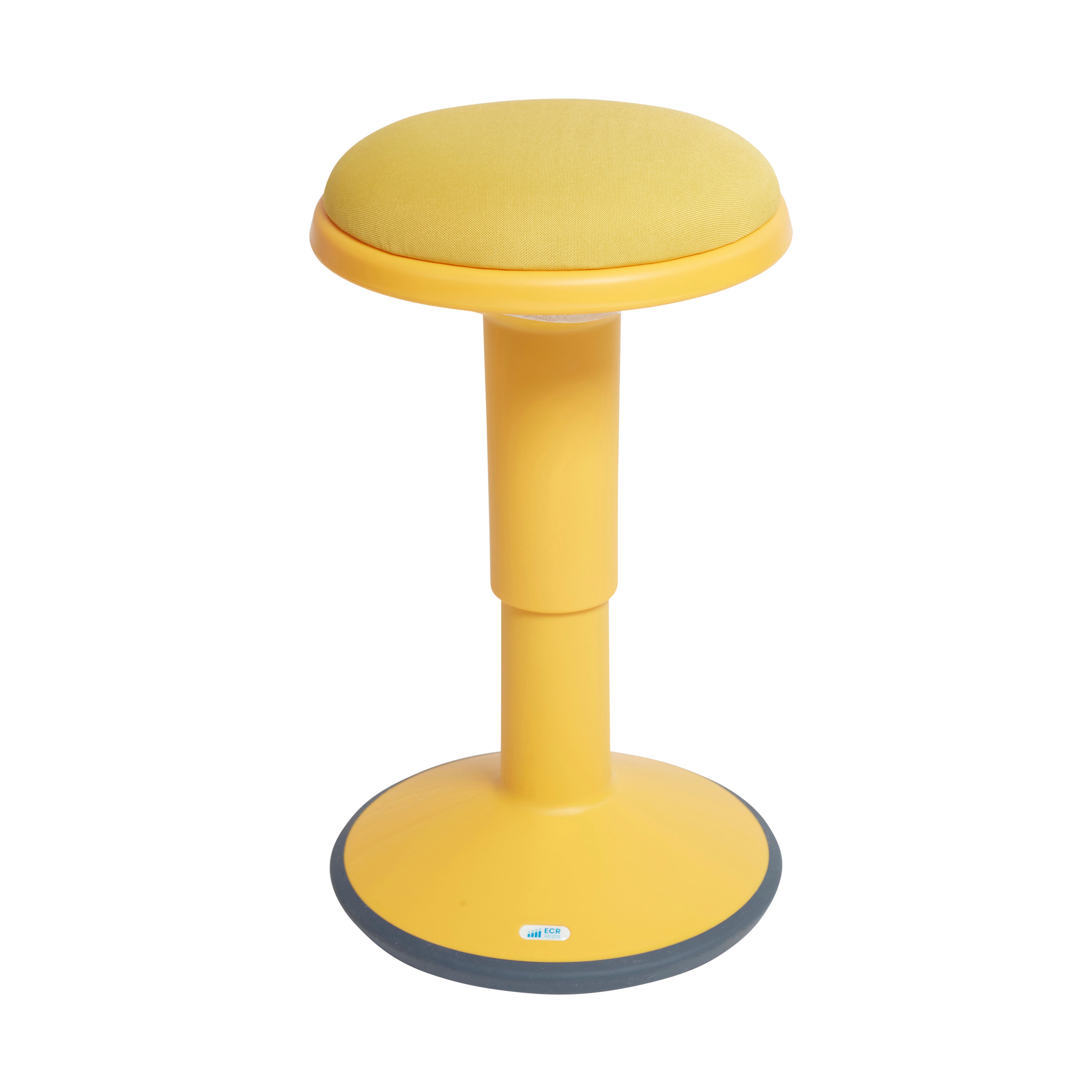 Sitwell Wobble Stool with Cushion, Adjustable Height